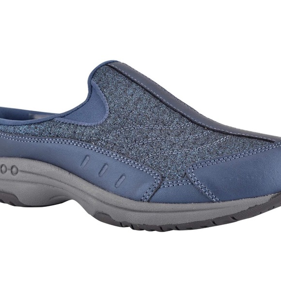 Easy Spirit Navy Slip On Shoes With Sparkle Detail Size 11 - Picture 2 of 6